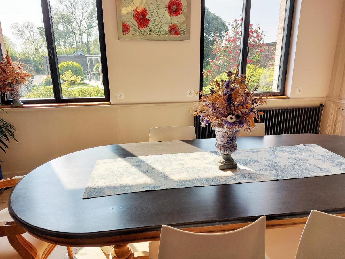 Les Jacquemarts Normands Maison D'Hotes - Guesthouse Belmesnil ภายนอก รูปภาพ
